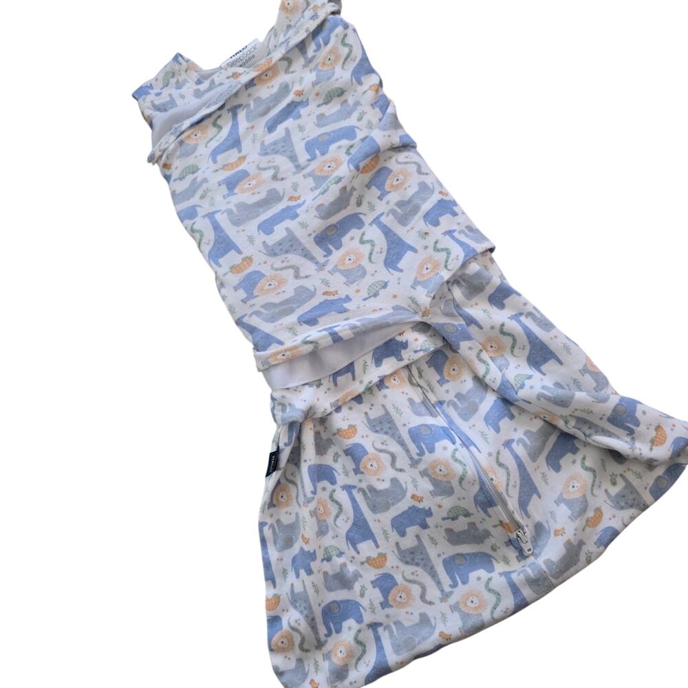 HALO SleepSack Swaddle Newborn 0-3M Animal Print